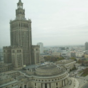 Kulturpalast im Zentrum Warschaus