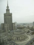 Kulturpalast im Zentrum Warschaus